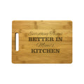 Everything Tastes Better in Mimi's Kitchen Engraved Natural Wood Cutting Boards, Bamboo or Maple, Mimi Gift