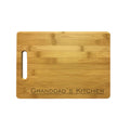 Granddad's Kitchen Engraved Natural Wood Cutting Boards, Bamboo or Maple, Granddad Gift