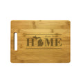 Michigan Home Sweet Home Engraved Natural Wood Cutting Boards, Bamboo or Maple, Housewarming Gift