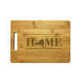 New York Home Sweet Home Engraved Natural Wood Cutting Boards, Bamboo or Maple, Housewarming Gift
