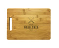 Personalized Head Chef Natural Wood Cutting Boards with Custom Name Text, Engraved Bamboo or Maple, Housewarming Gift