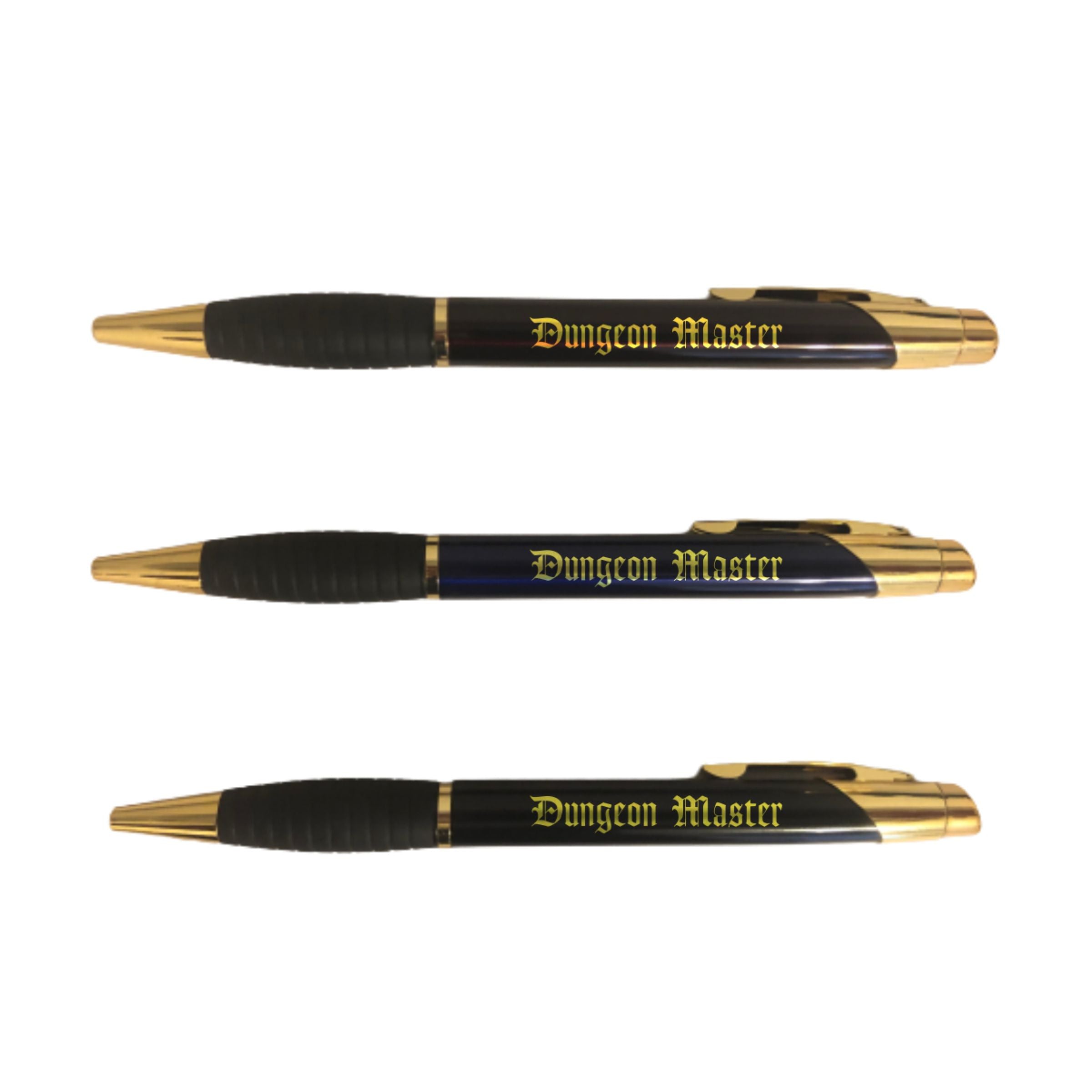 DND Dungeon Master Engraved Coated Brass Ballpoint Pen, D&D Gift, Dungeons Dragons