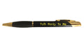 Talk Nerdy to Me Engraved Coated Brass Ballpoint Pen, Funny Gift Pen