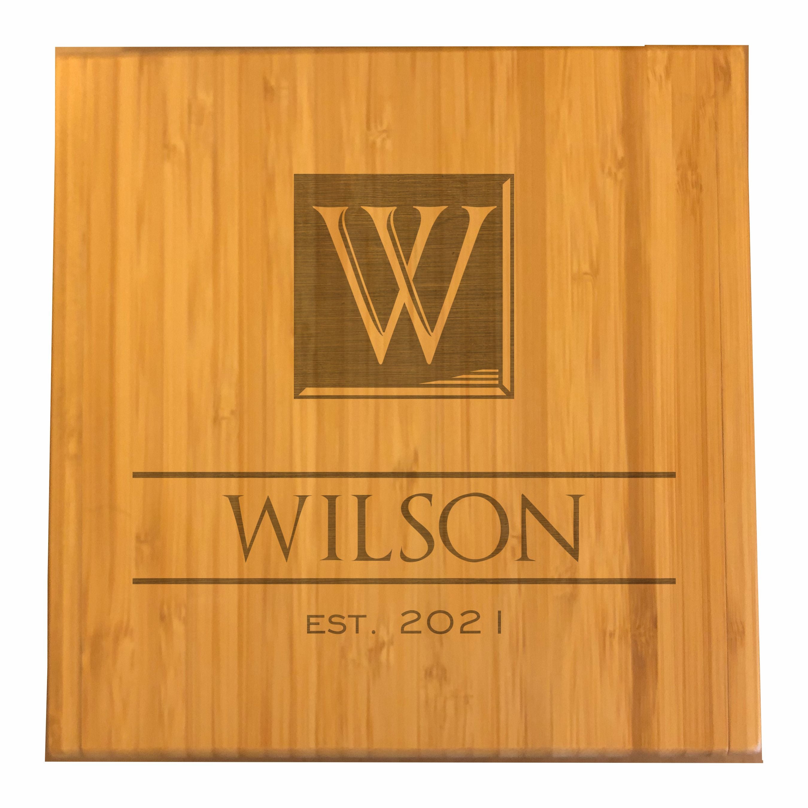 Personalized Cheese Knives Tool Set with Engraved Case, Monogrammed Design with Initial Name and Text