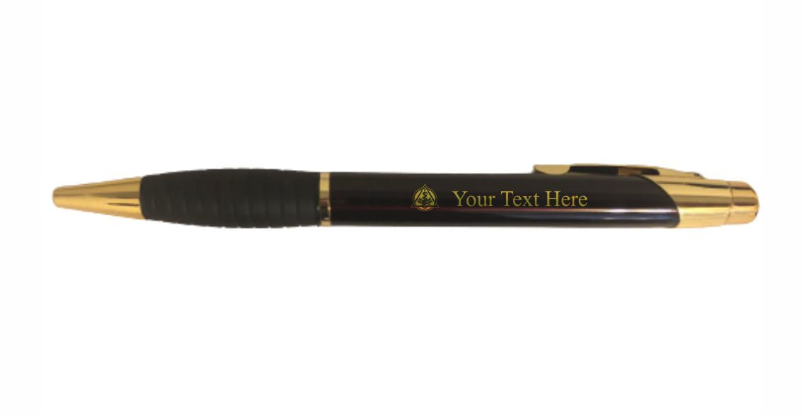 Personalized Dentistry Dentist Engraved Coated Brass Pen with Case, Dental Symbol with Custom Text, Office Gift