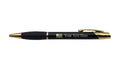 Personalized Military Gifts, Engraved Coated Brass Pen with Case, American Flag with Custom Text, Gift for Veteran