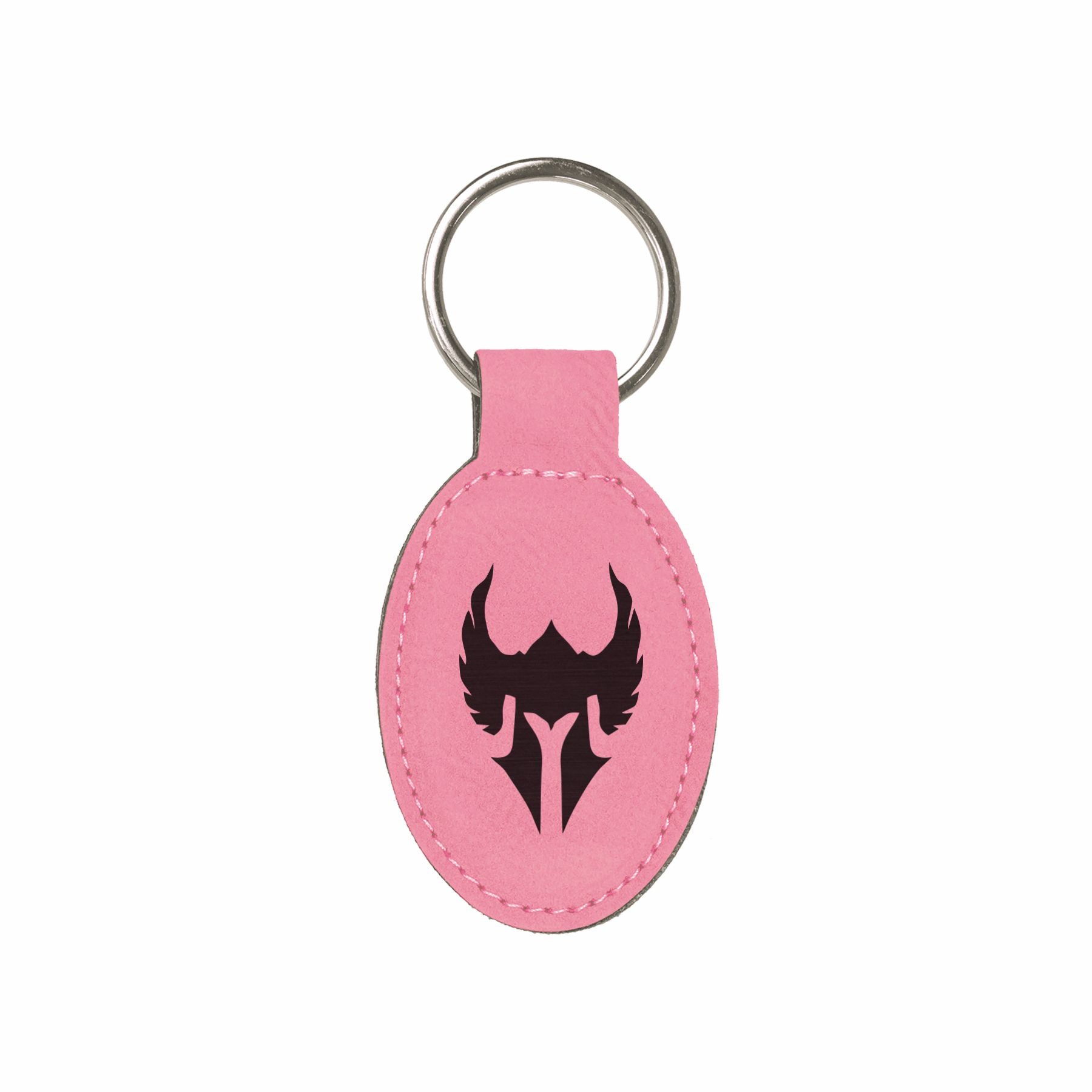 DND Gifts, Paladin Class Symbol Engraved Leatherette Keychain, Dungeons Dragons