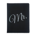 Mr. Mister Engraved Leatherette Passport Holder