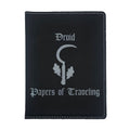 Druid Papers of Traveling Engraved Leatherette Passport Holder, Dungeons Dragons DND Gift