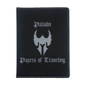Paladin Papers of Traveling Engraved Leatherette Passport Holder, Dungeons Dragons DND Gift