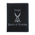 Ranger Papers of Traveling Engraved Leatherette Passport Holder, Dungeons Dragons DND Gift