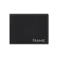 Personalized Leatherette Bi-fold Wallet Engraved with Custom Name