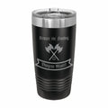 Beware the Smiling Dungeon Master Engraved Stainless Steel Tumbler Travel Mug, DND Gifts