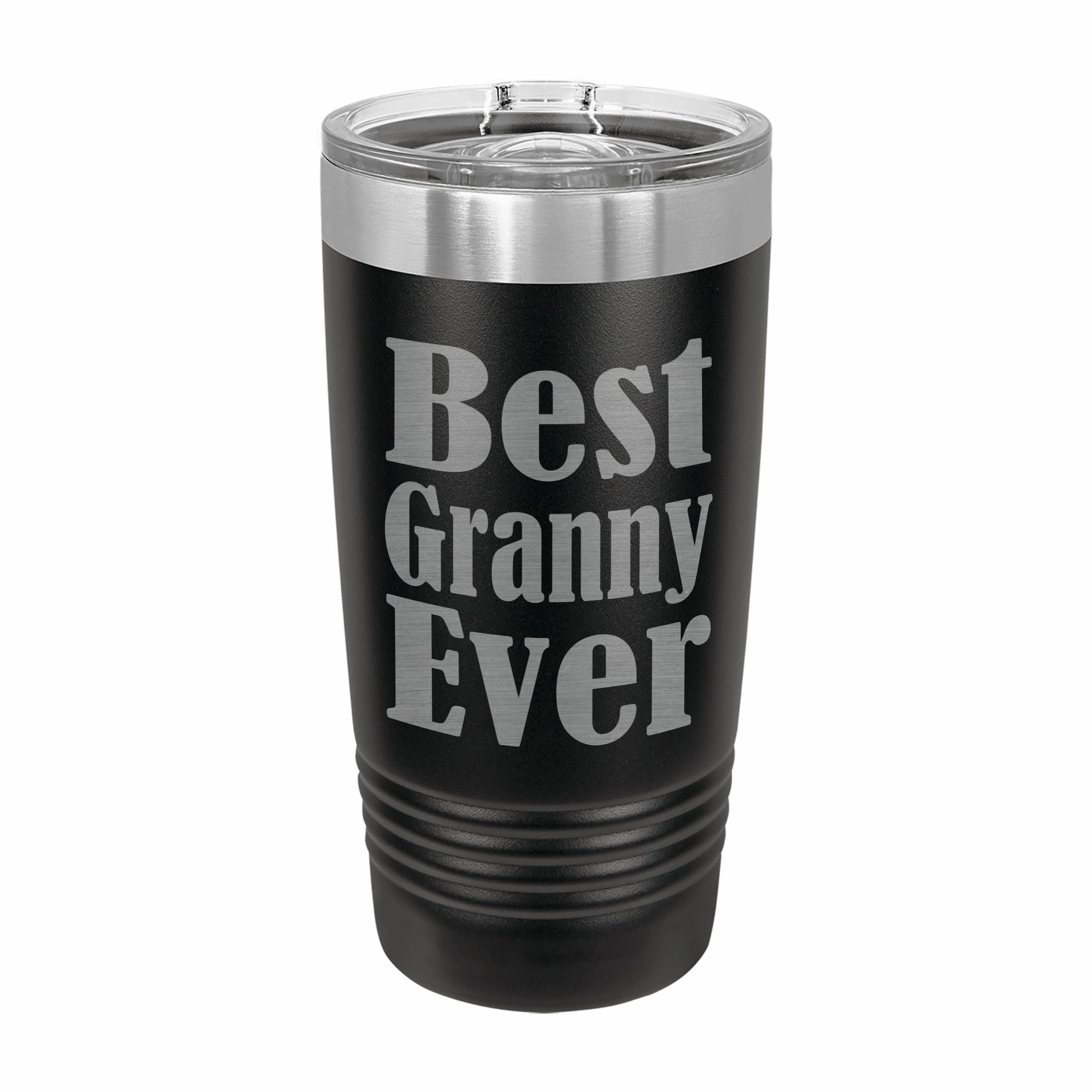 Best Granny Ever Engraved Stainless Steel Tumbler Travel Mug, Granny Gifts