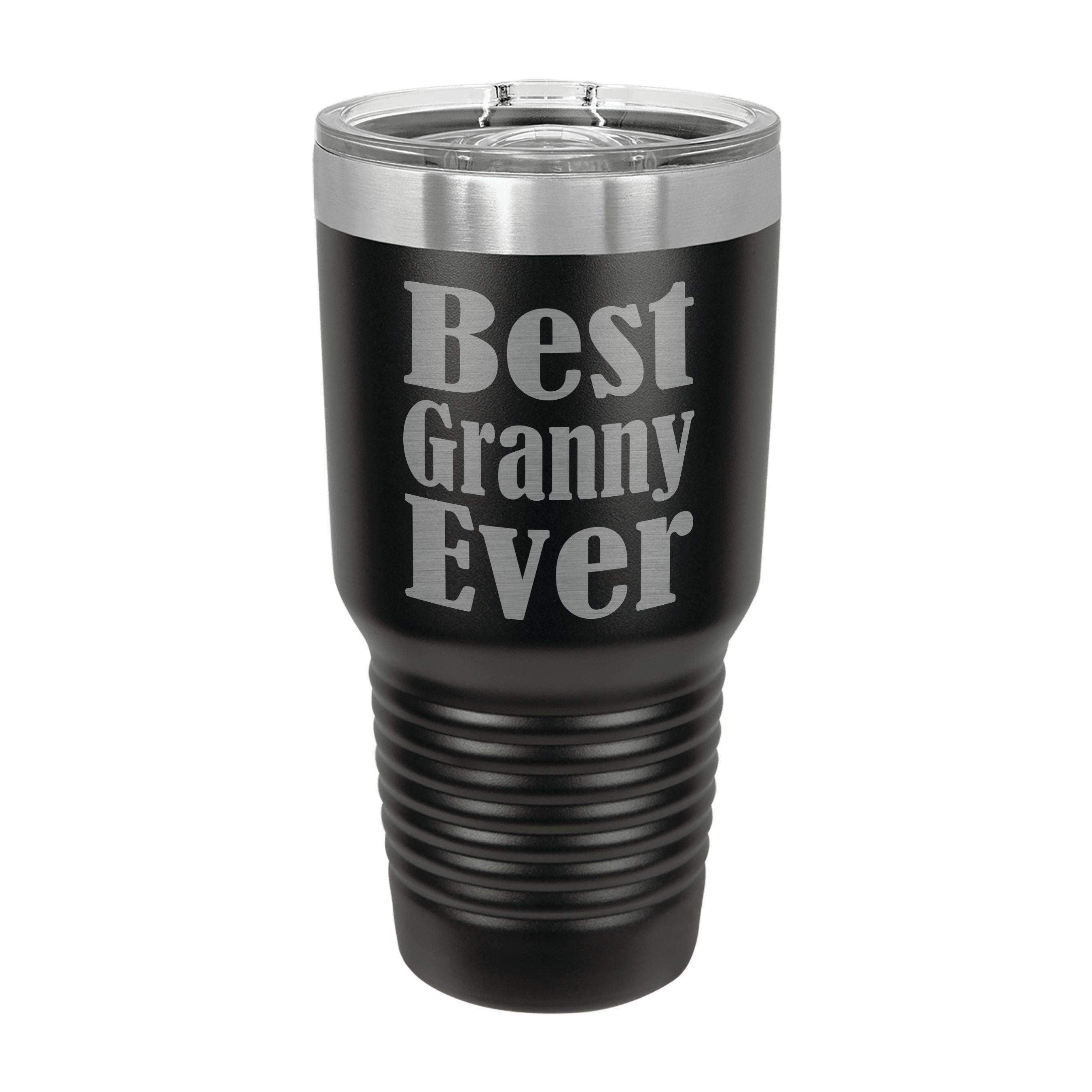 Best Granny Ever Engraved Stainless Steel Tumbler Travel Mug, Granny Gifts