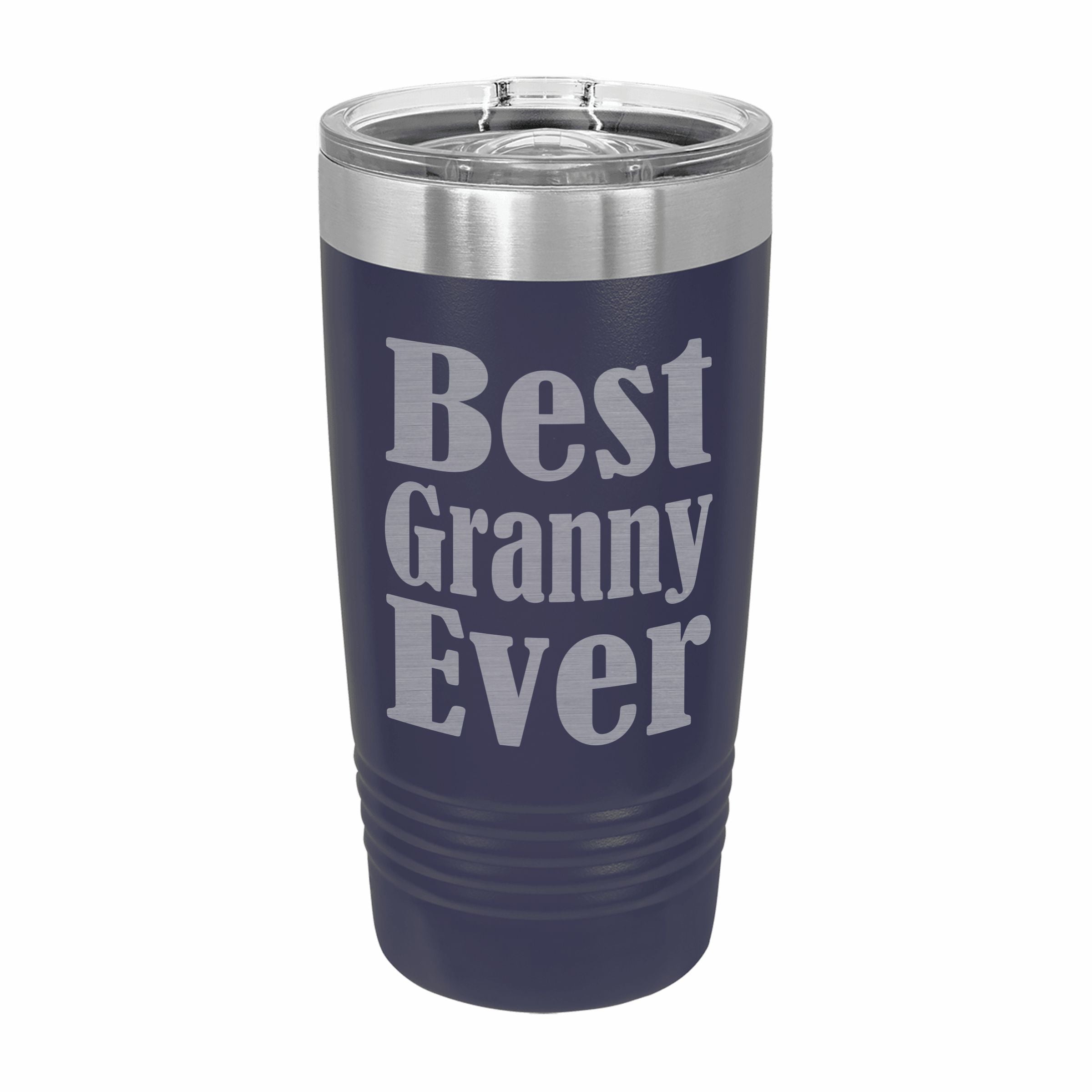 Best Granny Ever Engraved Stainless Steel Tumbler Travel Mug, Granny Gifts