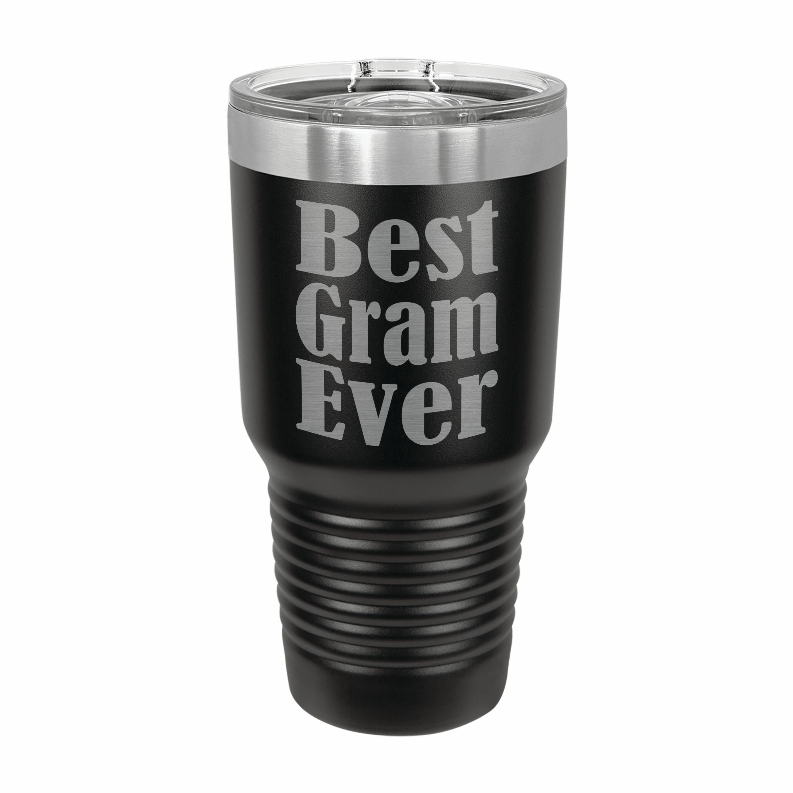 Best Gram Ever Engraved Stainless Steel Tumbler Travel Mug, Gram Gifts