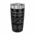 At Least You Don't Have Ugly Children Engraved Stainless Steel Tumbler Travel Mug, Funny Gift for Parent