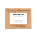 Greatest Grandmom of All Time Picture Frame, Engraved Natural Wood Photo Frame, 4x6 5x7 8x10, Grandmom Gift