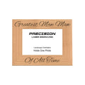 Greatest Maw Maw of All Time Picture Frame, Engraved Natural Wood Photo Frame, 4x6 5x7 8x10, MawMaw Gift