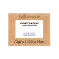 Always be Gigi's Little Man Picture Frame, Engraved Natural Wood Photo Frame, 4x6 5x7 8x10, Gigi Gift