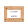Best Golden Retriever Ever Picture Frame, Engraved Natural Wood Photo Frame, 4x6 5x7 8x10, Pet Frames