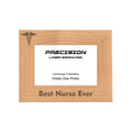 Best Nurse Ever Picture Frame, Engraved Natural Wood Photo Frame, 4x6 5x7 8x10, Nurse Gift