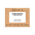 Player 3 is Now Entering Picture Frame, Engraved Natural Wood Photo Frame, 4x6 5x7 8x10, Gamer Gift