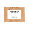 Love Between Grandpa and Grandson Lasts Forever Picture Frame, Engraved Natural Wood Photo Frame, 4x6 5x7 8x10