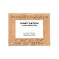 At Least You Don't Have Ugly Children Picture Frame, Engraved Natural Wood Photo Frame, 4x6 5x7 8x10