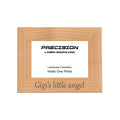 Gigi's Little Angel Picture Frame, Engraved Natural Wood Photo Frame, 4x6 5x7 8x10