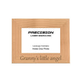 Granny's Little Angel Picture Frame, Engraved Natural Wood Photo Frame, 4x6 5x7 8x10
