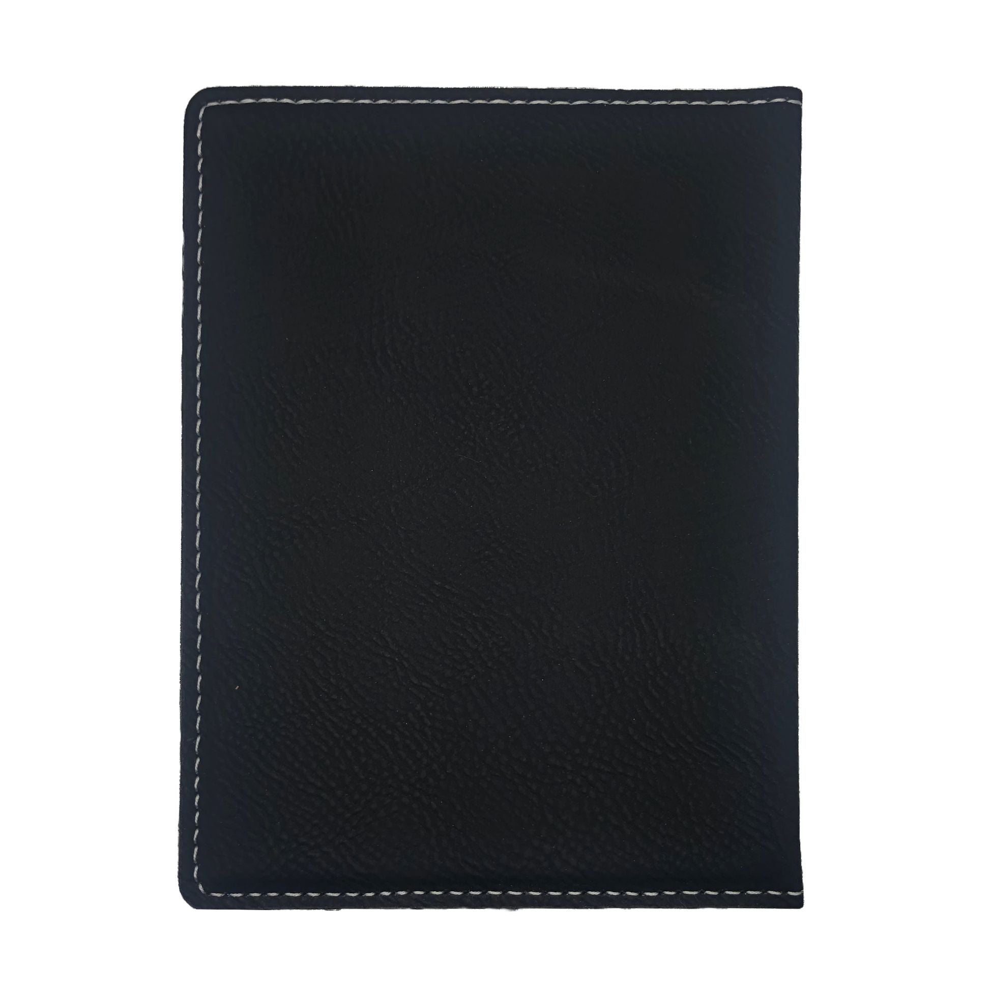 Adventure Awaits World Map Engraved Leatherette Passport Holder