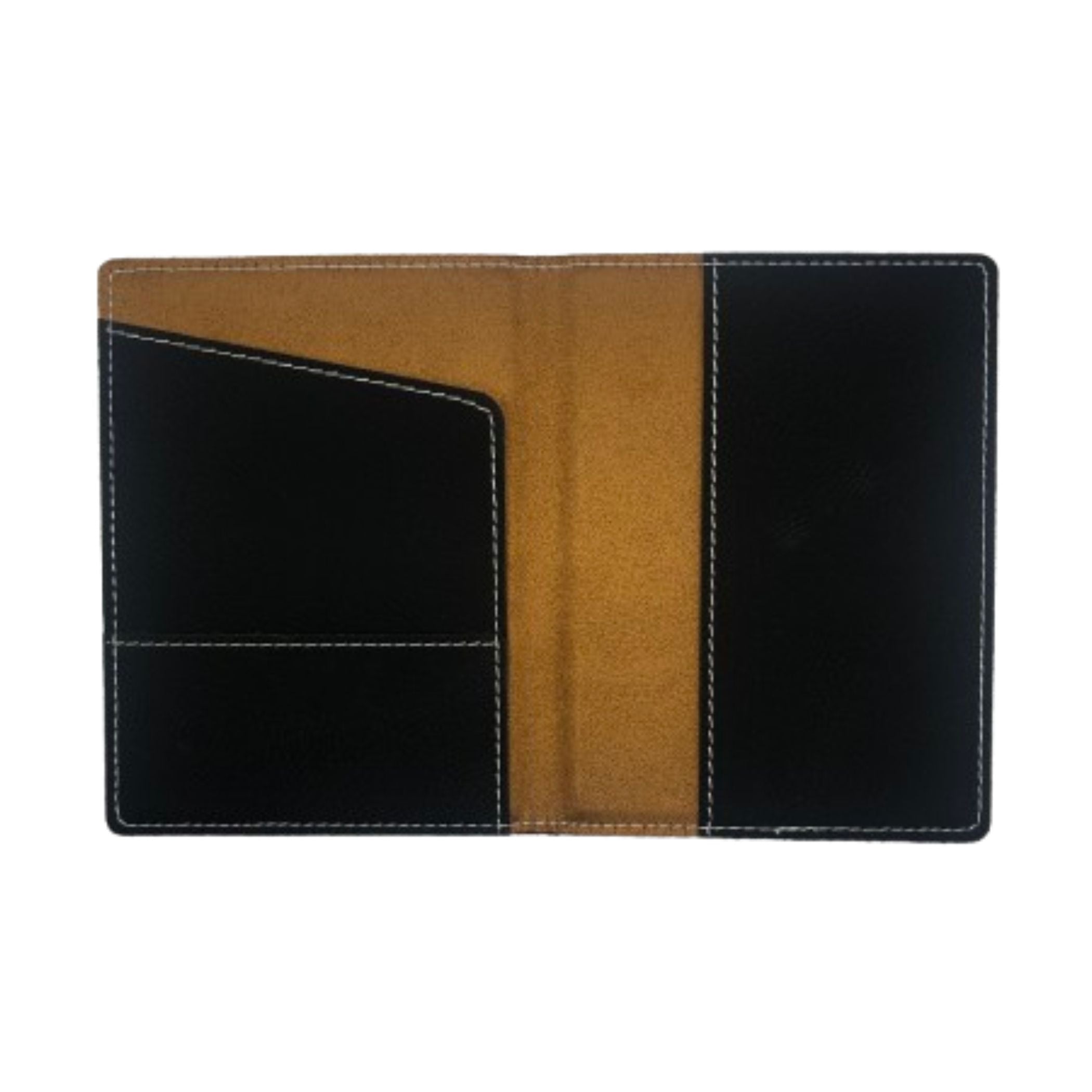 Adventure Awaits World Map Engraved Leatherette Passport Holder